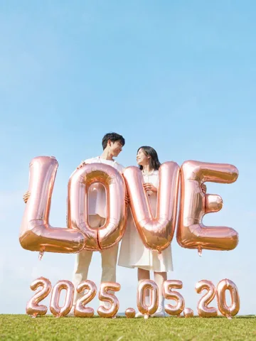晴空 LOVE 气球参考样片